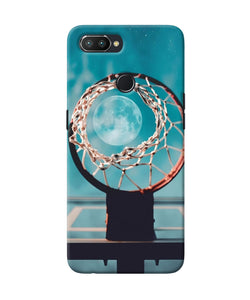 Basket Ball Moon Realme U1 Back Cover