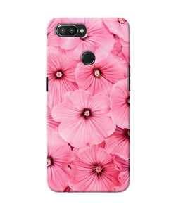 Pink Flowers Realme U1 Back Cover