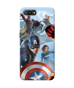 Avengers On The Sky Realme U1 Back Cover