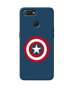 Captain America Logo Realme U1 Back Cover