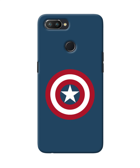 Captain America Logo Realme U1 Back Cover