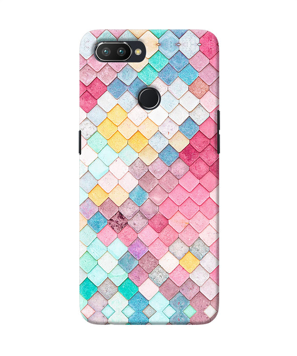 Colorful Fish Skin Realme U1 Back Cover