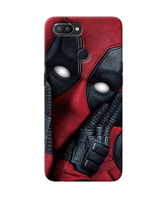 Thinking Deadpool Realme U1 Back Cover