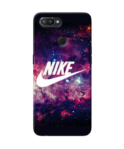 Nike Galaxy Logo Realme U1 Back Cover