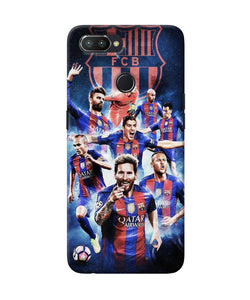 Messi Fcb Team Realme U1 Back Cover