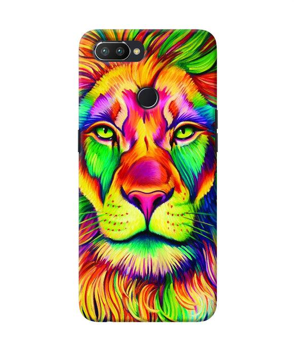 Lion Color Poster Realme U1 Back Cover