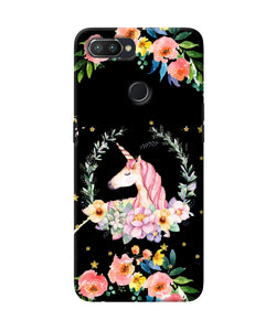 Unicorn Flower Realme U1 Back Cover