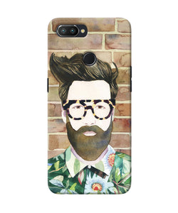 Beard Man With Glass Realme U1 Back Cover