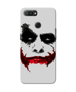 Joker Dark Knight Red Smile Realme U1 Back Cover