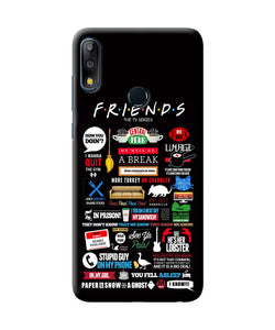 Friends Asus Zenfone Max Pro M2 Back Cover