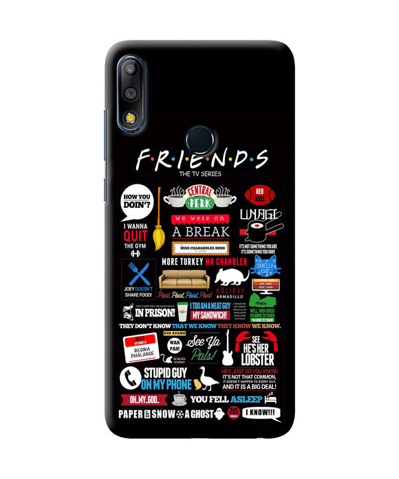 Friends Asus Zenfone Max Pro M2 Back Cover