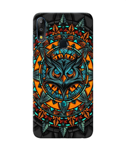 Angry Owl Art Asus Zenfone Max Pro M2 Back Cover