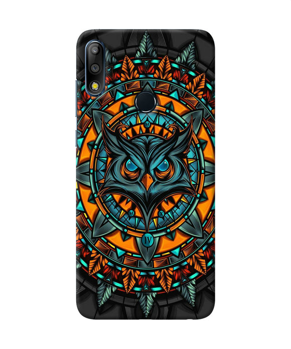 Angry Owl Art Asus Zenfone Max Pro M2 Back Cover