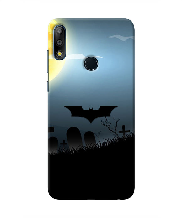 Batman Scary cemetry Asus Zenfone Max Pro M2 Real 4D Back Cover