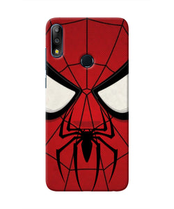 Spiderman Face Asus Zenfone Max Pro M2 Real 4D Back Cover
