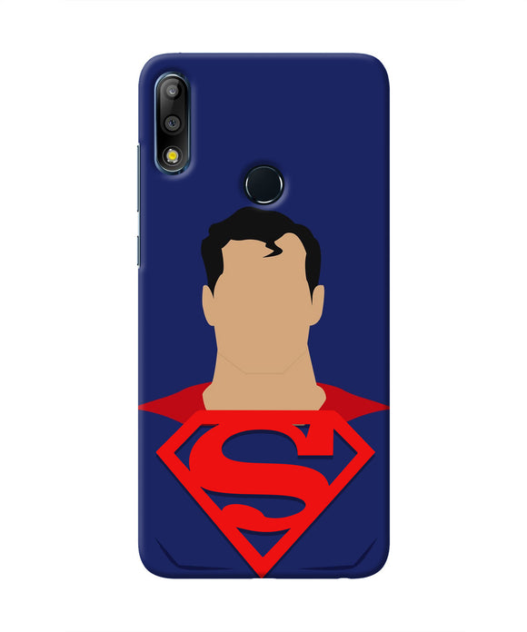 Superman Cape Asus Zenfone Max Pro M2 Real 4D Back Cover