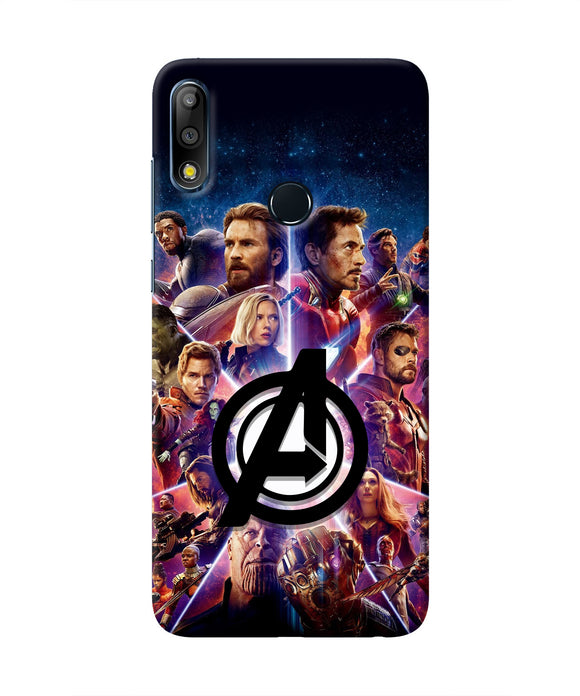 Avengers Superheroes Asus Zenfone Max Pro M2 Real 4D Back Cover