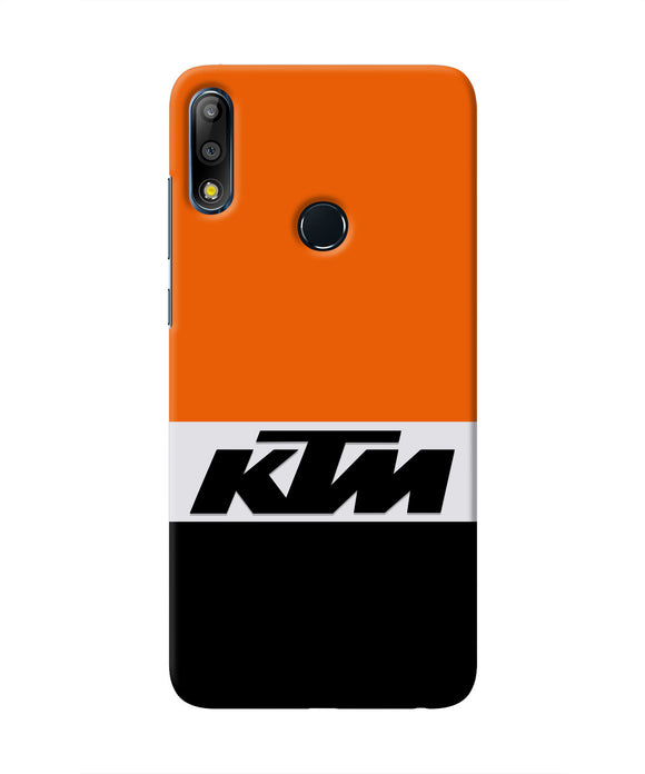 KTM Colorblock Asus Zenfone Max Pro M2 Real 4D Back Cover