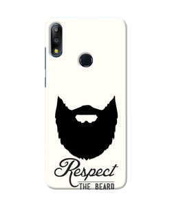 Respect the Beard Asus Zenfone Max Pro M2 Real 4D Back Cover