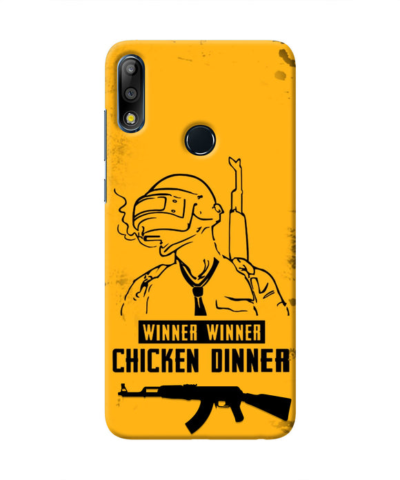 PUBG Chicken Dinner Asus Zenfone Max Pro M2 Real 4D Back Cover