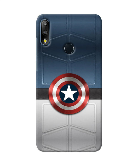 Captain America Suit Asus Zenfone Max Pro M2 Real 4D Back Cover