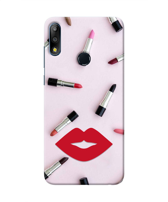 Lips Lipstick Shades Asus Zenfone Max Pro M2 Real 4D Back Cover