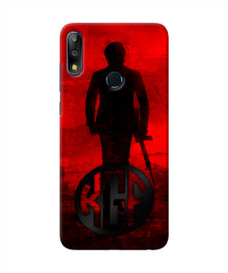 Rocky Bhai K G F Chapter 2 Logo Asus Zenfone Max Pro M2 Real 4D Back Cover