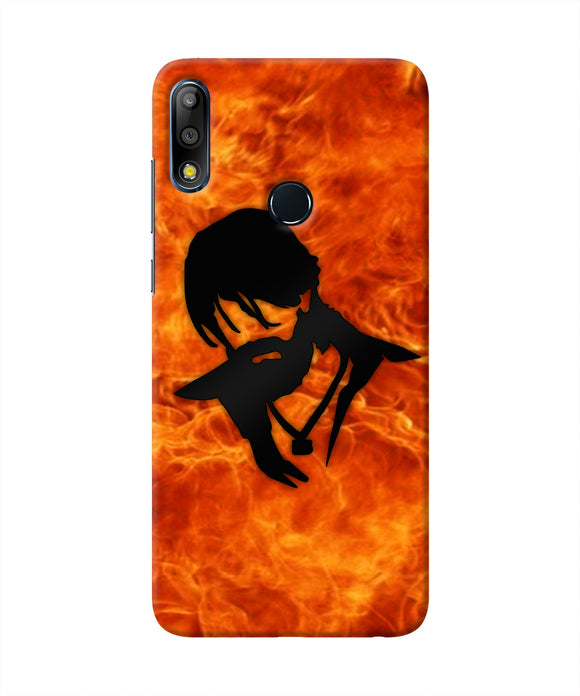 Rocky Bhai Face Asus Zenfone Max Pro M2 Real 4D Back Cover