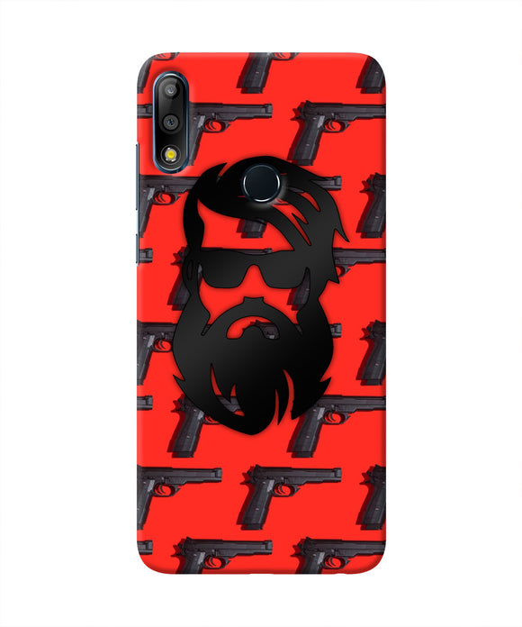 Rocky Bhai Beard Look Asus Zenfone Max Pro M2 Real 4D Back Cover