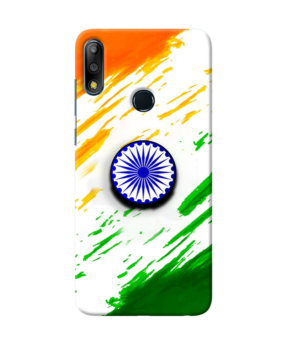 Indian Flag Ashoka Chakra Asus Zenfone Max Pro M2 Pop Case