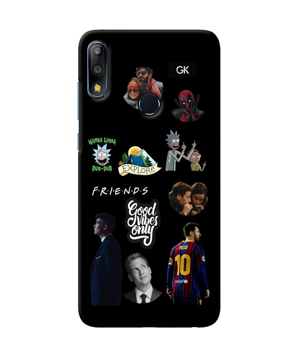 Positive Characters Asus Zenfone Max Pro M2 Back Cover
