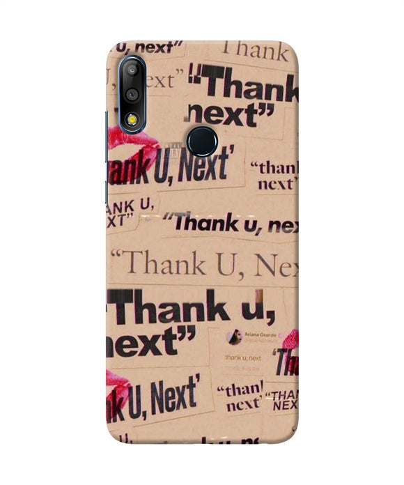 Thank You Next Asus Zenfone Max Pro M2 Back Cover