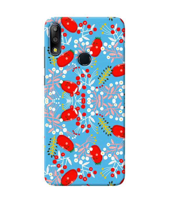 Small Red Animation Pattern Asus Zenfone Max Pro M2 Back Cover