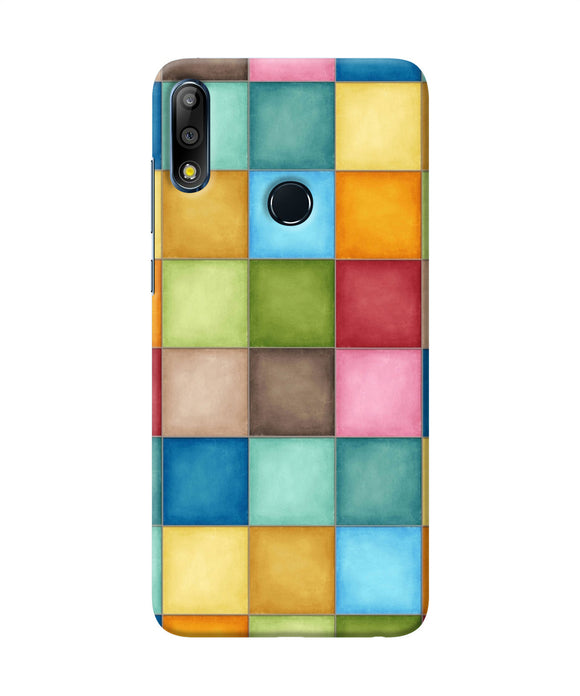 Abstract Colorful Squares Asus Zenfone Max Pro M2 Back Cover
