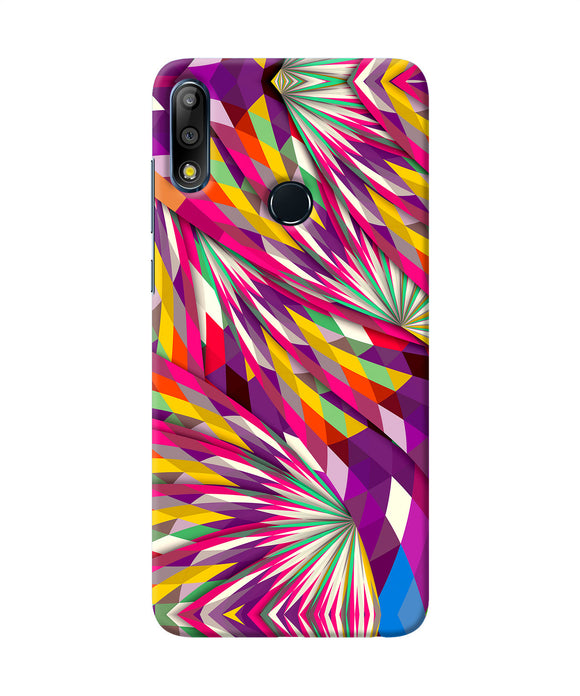 Abstract Colorful Print Asus Zenfone Max Pro M2 Back Cover