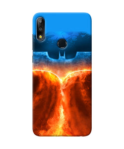 Burning Batman Logo Asus Zenfone Max Pro M2 Back Cover