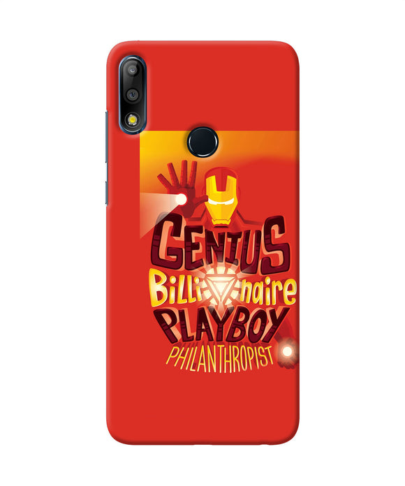Ironman Quote Asus Zenfone Max Pro M2 Back Cover