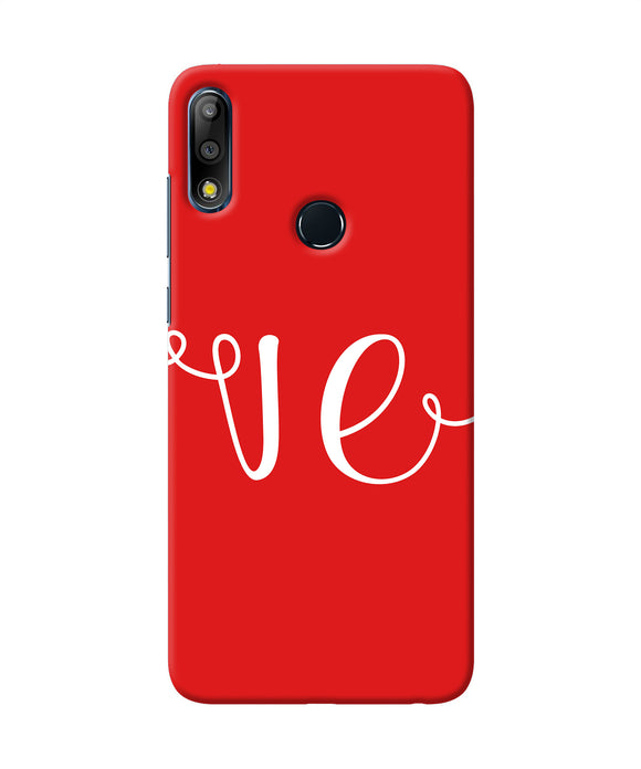 Love Two Asus Zenfone Max Pro M2 Back Cover