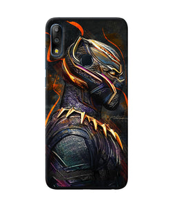 Black Panther Side Face Asus Zenfone Max Pro M2 Back Cover