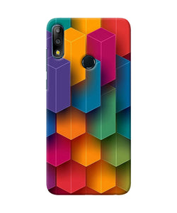 Abstract Rectangle Print Asus Zenfone Max Pro M2 Back Cover