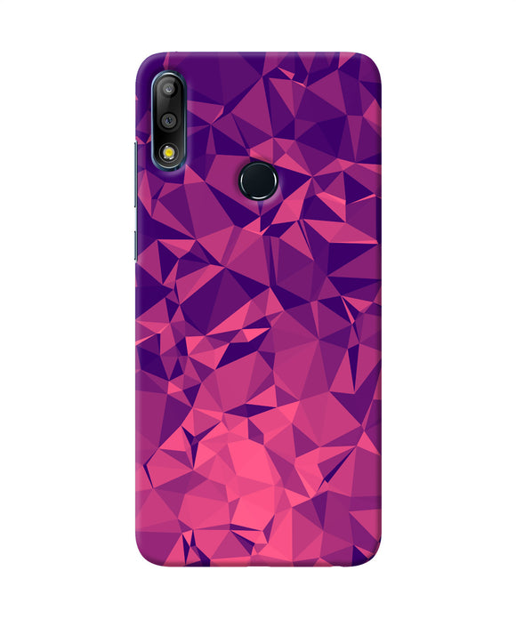 Abstract Red Blue Shine Asus Zenfone Max Pro M2 Back Cover