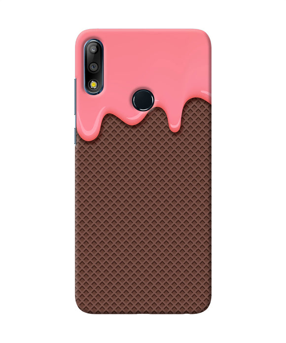 Waffle Cream Biscuit Asus Zenfone Max Pro M2 Back Cover