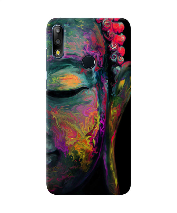 Buddha Face Painting Asus Zenfone Max Pro M2 Back Cover