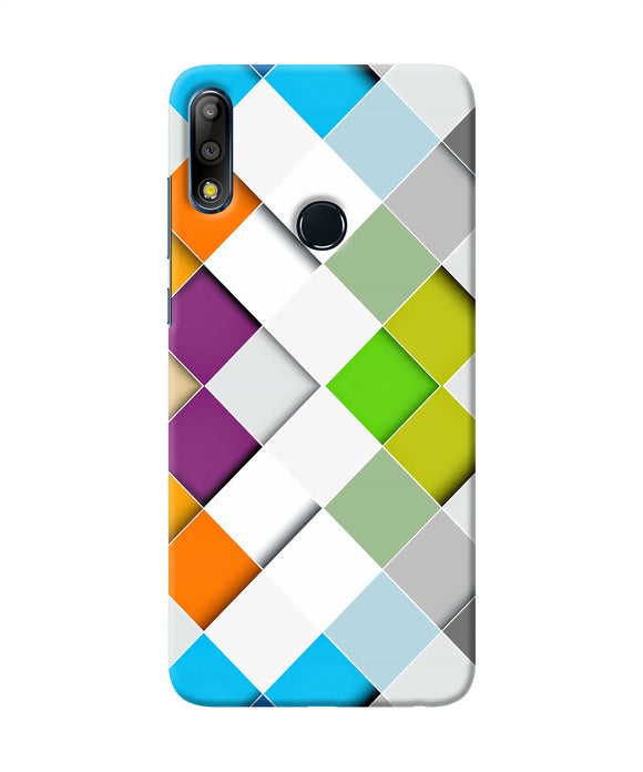 Abstract Color Box Asus Zenfone Max Pro M2 Back Cover