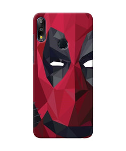 Abstract Deadpool Half Mask Asus Zenfone Max Pro M2 Back Cover