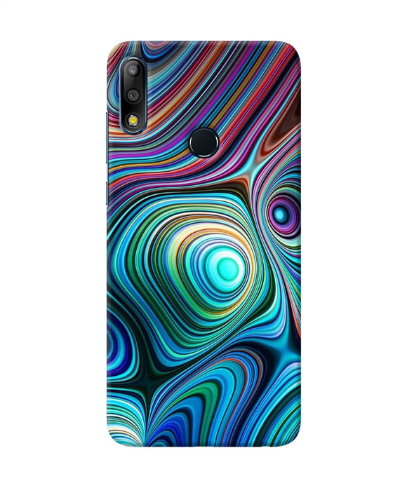 Abstract Coloful Waves Asus Zenfone Max Pro M2 Back Cover