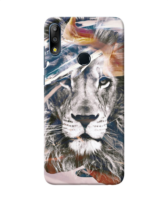 Lion Poster Asus Zenfone Max Pro M2 Back Cover