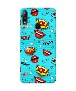 Lol Lips Print Asus Zenfone Max Pro M2 Back Cover