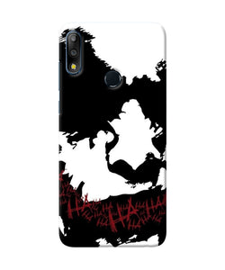 Black And White Joker Rugh Sketch Asus Zenfone Max Pro M2 Back Cover