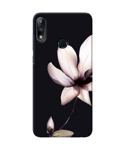 Flower White Asus Zenfone Max Pro M2 Back Cover